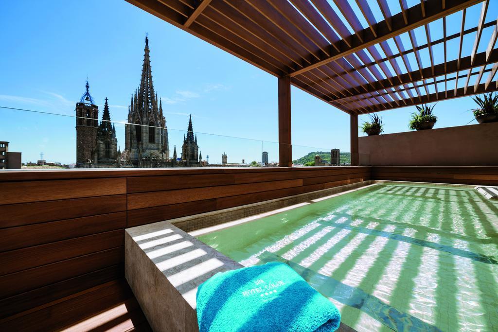 Lamaro Hotel Barcelona Ngoại thất bức ảnh Rooftop pool
